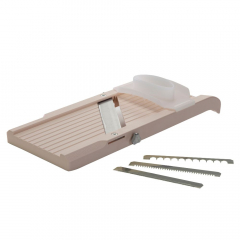 Benriner Mandoline Vegetable Slicer Wide 95mm Ivory