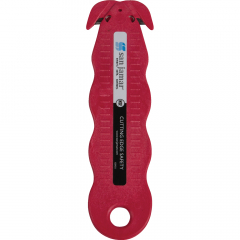 San Jamar Klever Kutter Carton Opener Red