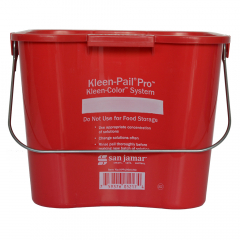 San Jamar Kleen Pail Pro Red 6L