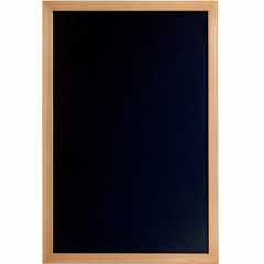 Securit Chalkboard Teak Wooden