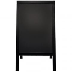 Securit Pavement Chalk Board Black 125x70cm