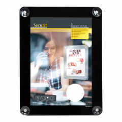 Securit A4 Window Poster Frame with suction cups