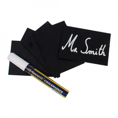 Securit A7 Chalkboard Tags - Set of 20