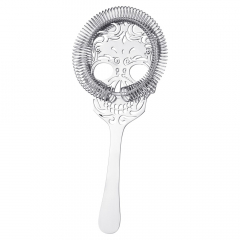 Barmaster Stainless Steel Skull Strainer