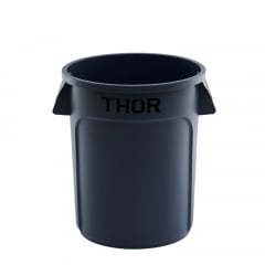 THOR Grey Round Container 75L 49 x57cm