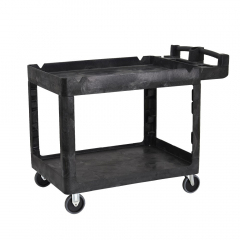 Large Two Shelf Utility Cart