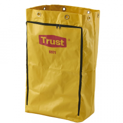 Spare zippered trash bag