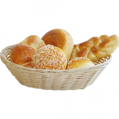 Oval Polypropylene Bread Basket