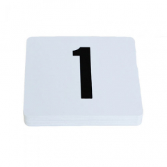 Black & White Table Number Set 1-25