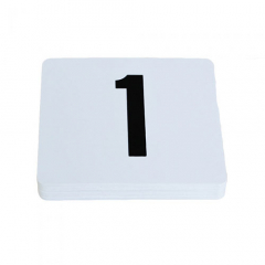 Black & White Table Number Set 1-50