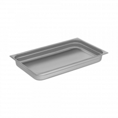 Chef Inox Gastronorm Pan 1/1 Size 65mm Stainless Steel
