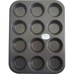 Delta Non-Stick 12 Cup Muffin Tin