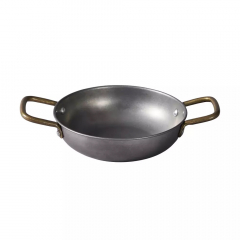 Moda Vintage Serving Round Dish Stainless Steel 150 x 40 mm