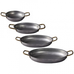 Moda Vintage Oval Dish Stainless Steel