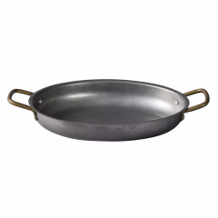 Moda Vintage Serving Oval Dish Stainless Steel 315 x 45mm
