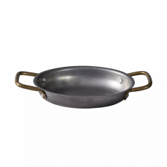 Moda Vintage Serving Oval Dish Stainless Steel 165 x 30mm