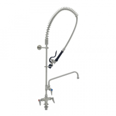 T&S Stainless Steel EasyInstall Pre-rinse Deck Mount 2.0 GPM