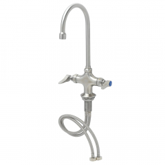 T&S EverSteel Deck Mount Double Pantry Faucet 2.0 GPM