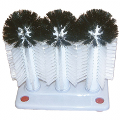 Triple Glass Brush