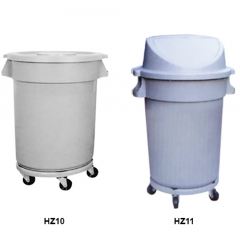 Kleaning Essentials Bin Round On Wheels 120L