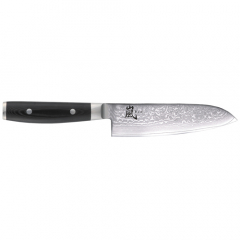RAN Damascus Steel Santoku Knife 165mm