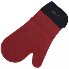 Avanti Silicone Oven Glove Red