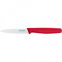 Victorinox 80mm Red Serrated Paring Knife