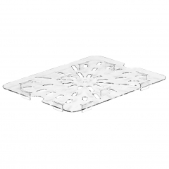 Cambro Camwear GN Drain Shelf 1/2 Clear