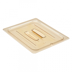 Cambro High Heat GN H-Pan Handle Lid 1/2 Amber