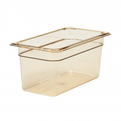 Cambro High Heat GN H-Pan 1/3 150mm Amber