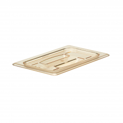 Cambro High Heat GN H-Pan Handle Lid 1/4 Amber