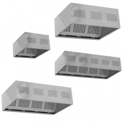 Delta Stainless Steel Extraction Return Air Hood - B Types