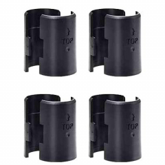 Black Shelf Clip Set of 4 Sets