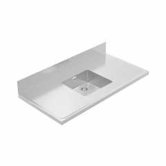Burns & Ferrall Classic Bench 600 Series Single Bowl 1225mm