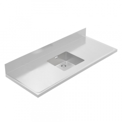 SKO07 Burns & Ferrall Classic Bench 600 Series Single Bowl 1825mm