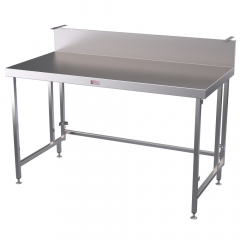Simply Stainless Single Bar module with upstand 1500 x 700mm