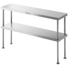 Simply Stainless Double Bench Overshelf