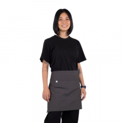Prochef Luca Waist Apron Slate 700x400mm with Pocket