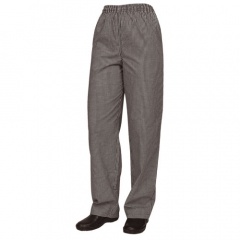 Prochef Traditional Polycotton Check Pants With Drawstring Essentials