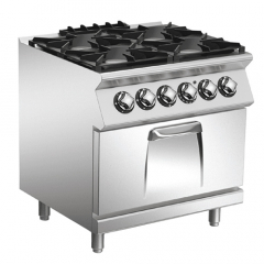 Mareno Star 70 800mm LPG 4 Burner Cook Top & Electric Convection Oven