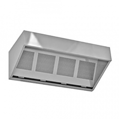 Delta Economy Stainless Extraction Hood 2600mm - B Type