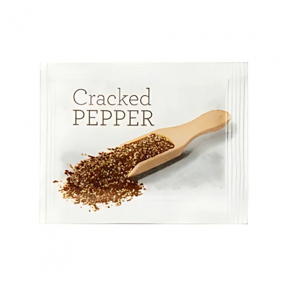 Health Pak Cracked Pepper Sachets - 2000 per carton | Southern Hospitality
