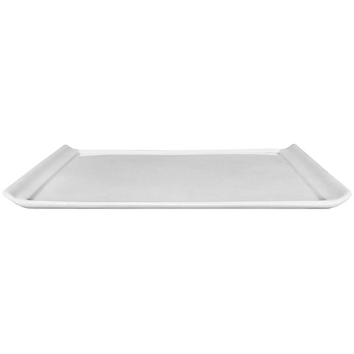 Fairway Super White Rectangular Flat Plate 290mm | Southern Hospitality