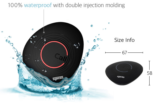 Syscall All Weather Outdoor 1 Button Bell | Southern Hospitality