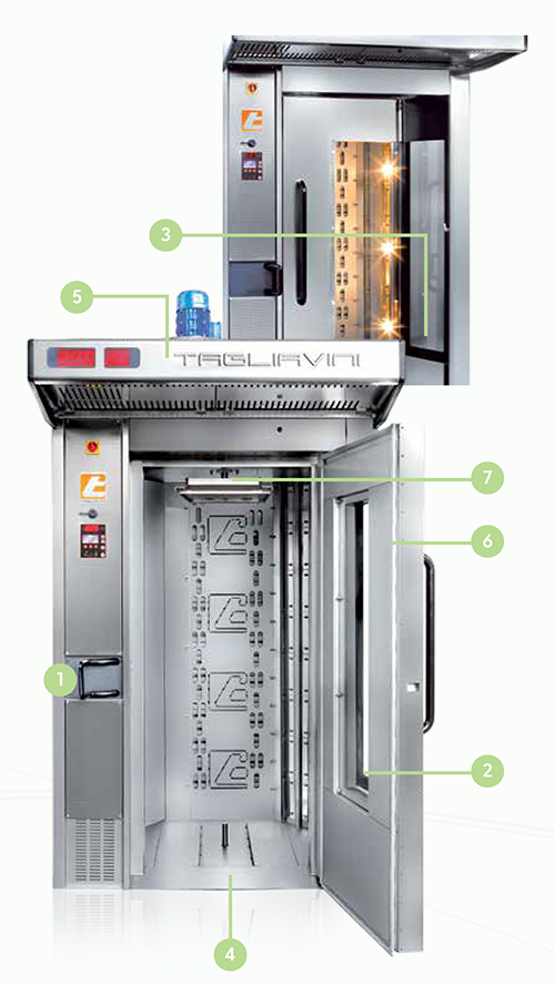 Tagliavini Single and Double Rotating Rack Ovens