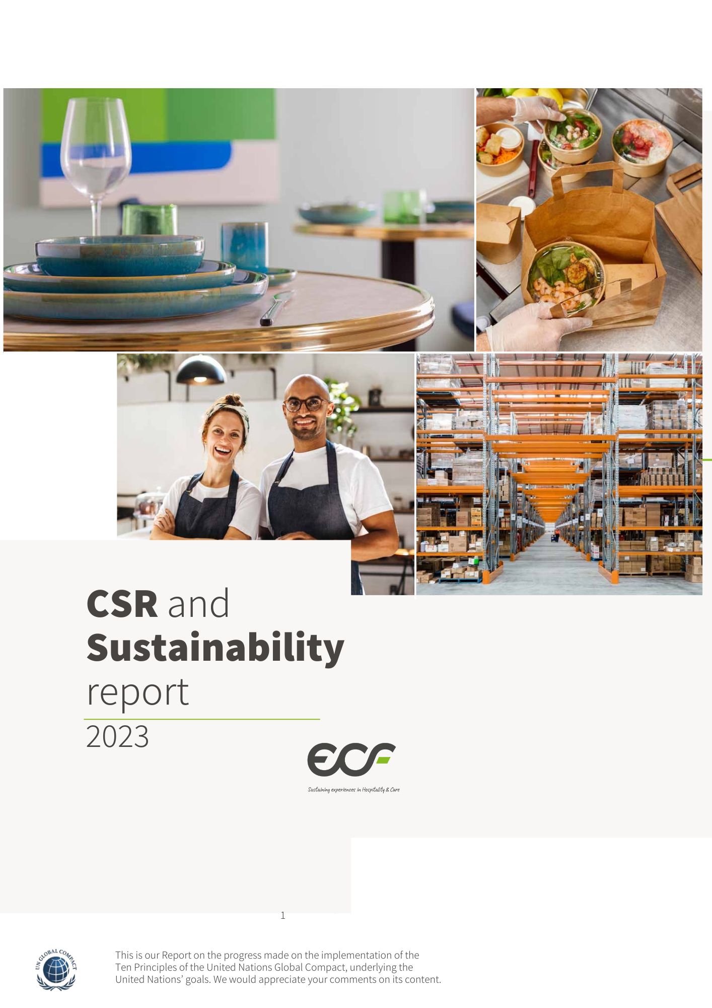 CSR and Sustainability report