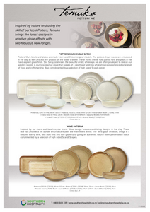Temuka Pottery Crockery Selection
