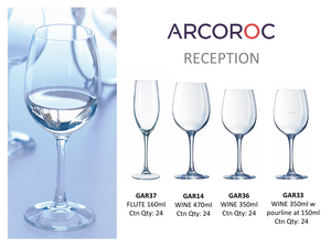 Arcoroc Reception Range