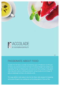 Accolade White Crockery Range
