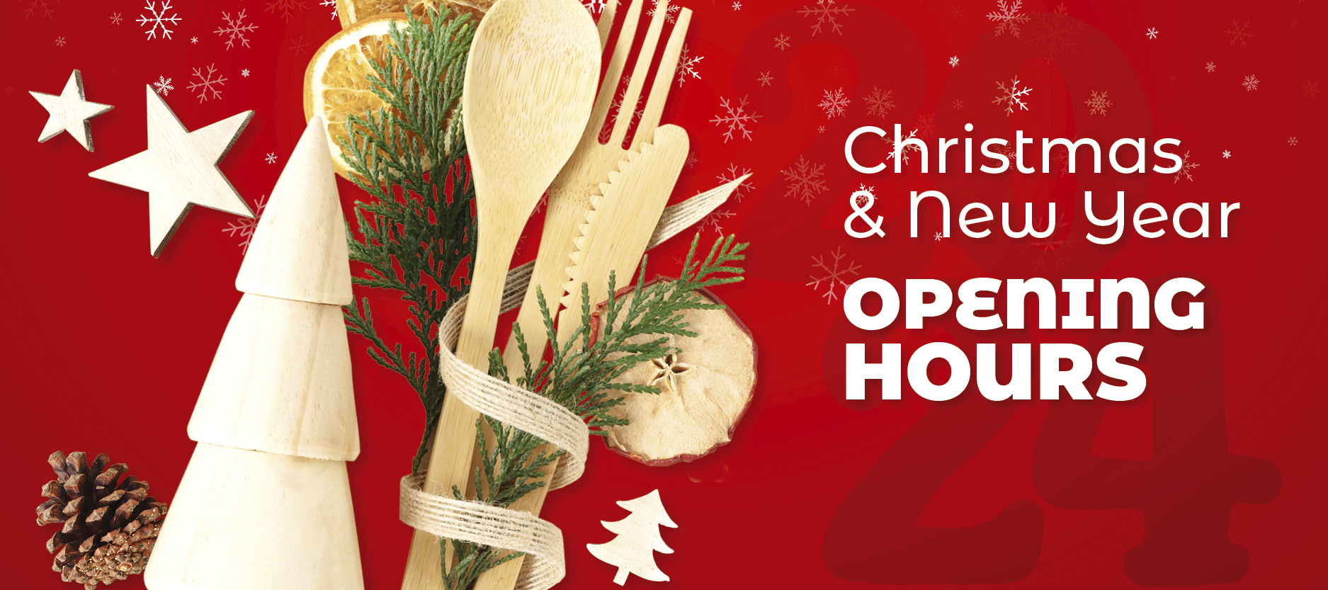 Holiday Season Update: Christmas Hours and Operations
